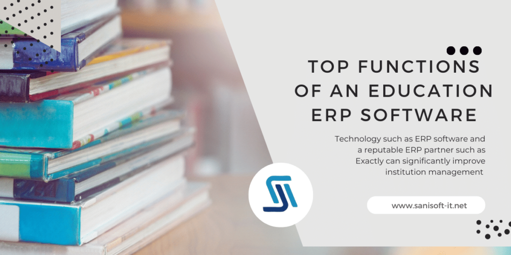 Top Functions of an Education ERP Software